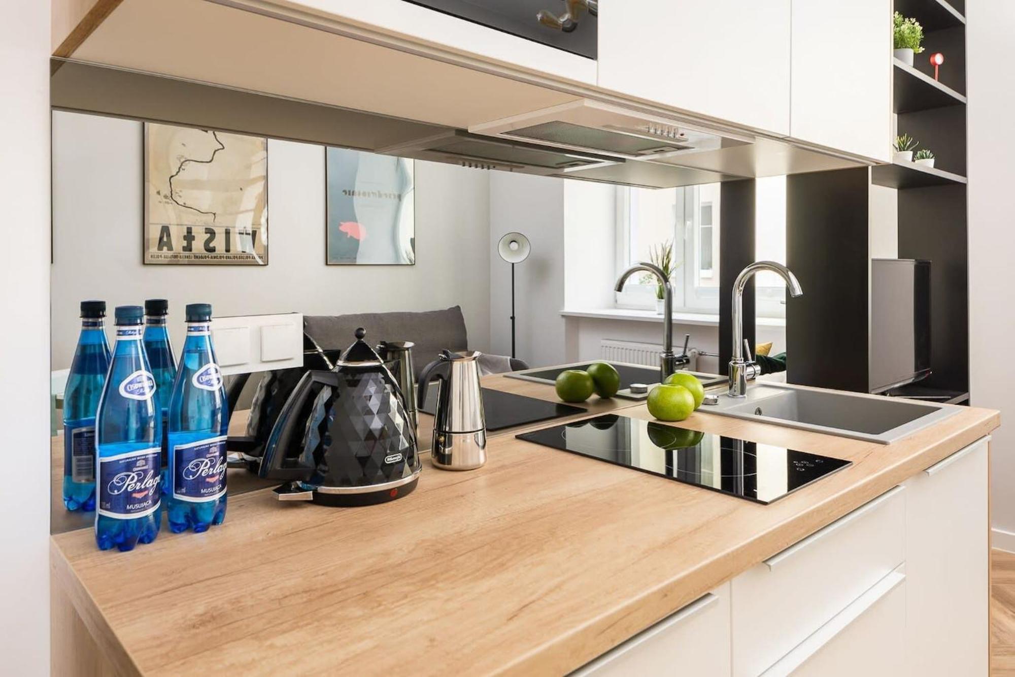 Kujawska 3 - Warm & Functional Studio By Noclegi Renters Warsaw Luaran gambar