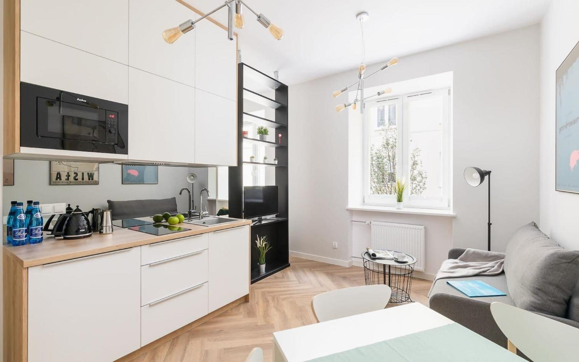 Kujawska 3 - Warm & Functional Studio By Noclegi Renters Warsaw Luaran gambar