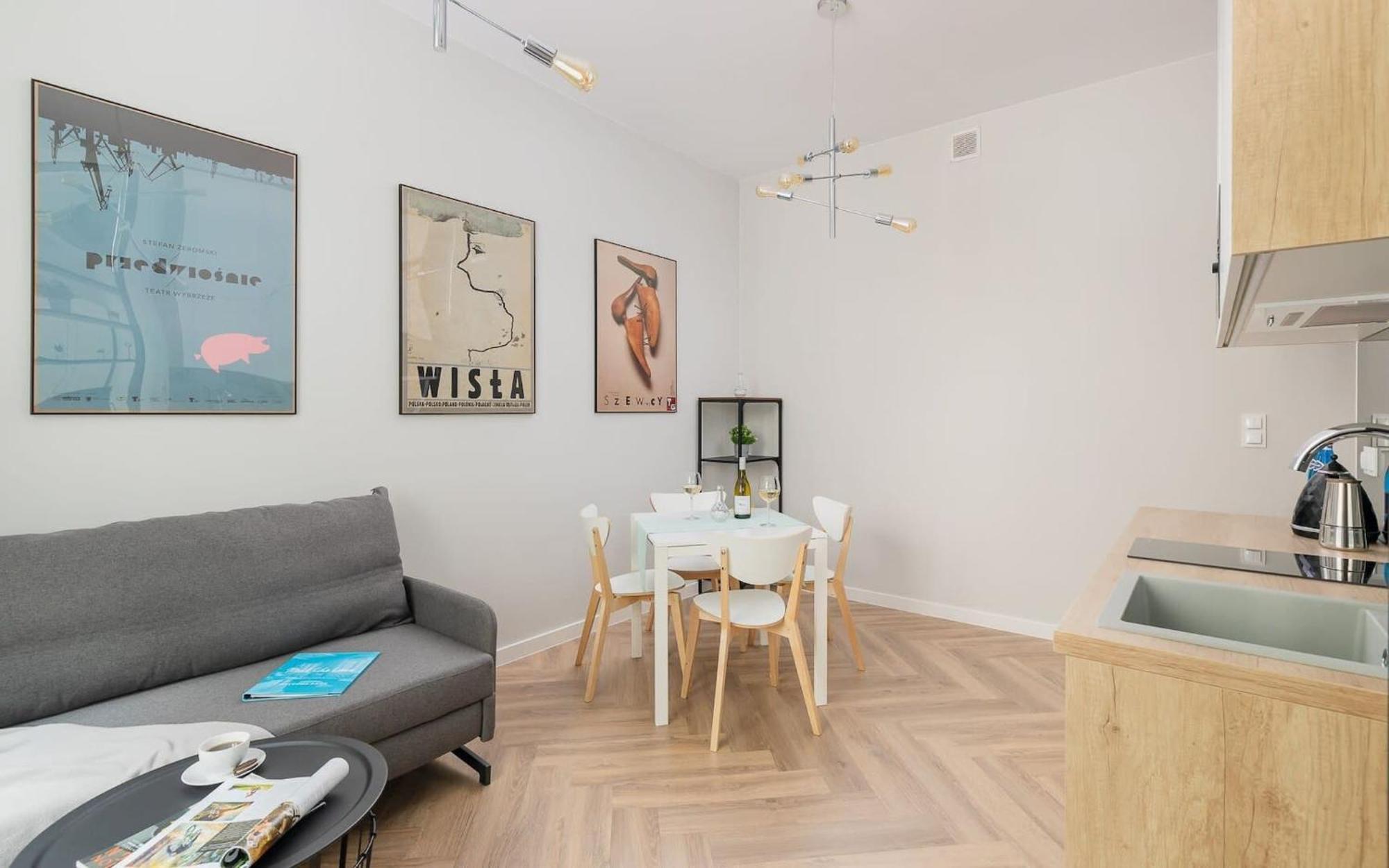Kujawska 3 - Warm & Functional Studio By Noclegi Renters Warsaw Luaran gambar